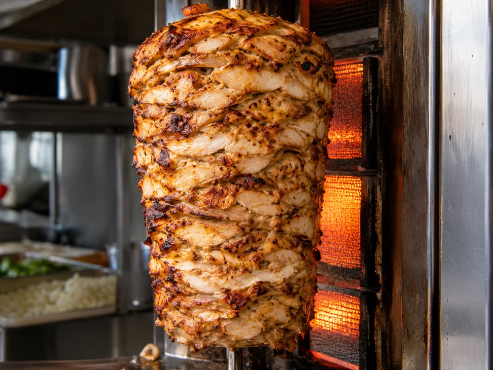 Tavuk Döner — Şişte — yeni fotoğraf