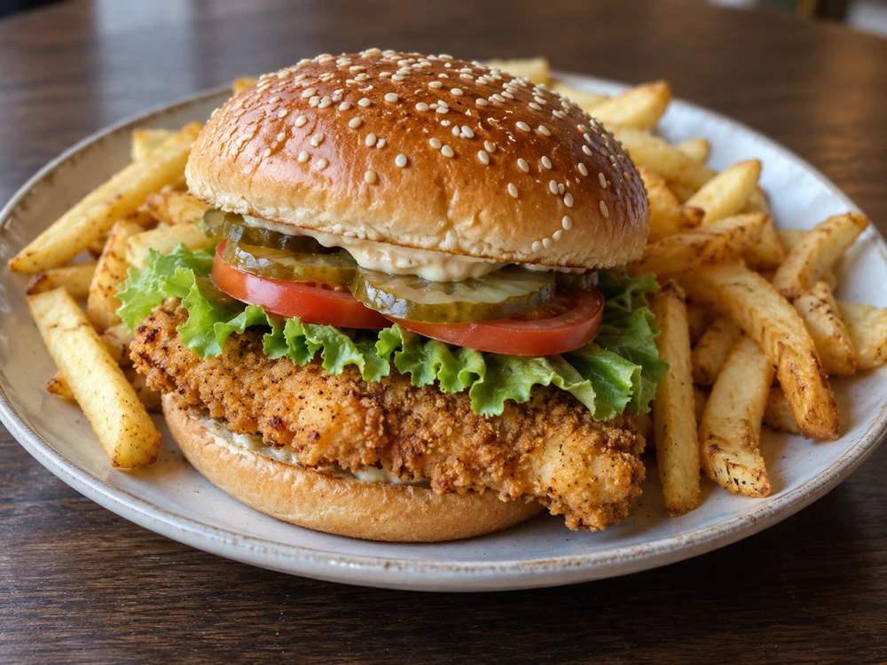 Çıtır Tavuk Burger — yeni fotoğraf