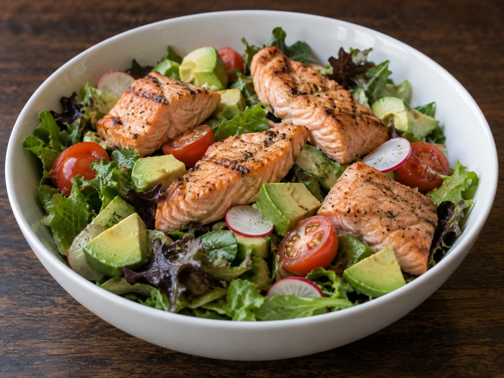 Somonlu Salata — yeni fotoğraf